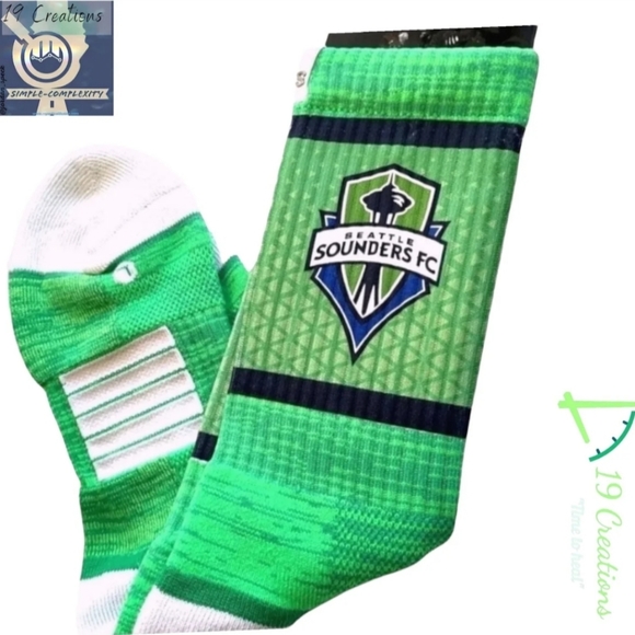 (NWT) Strideline crew height socks -M/L (Soccer) - Picture 3 of 5